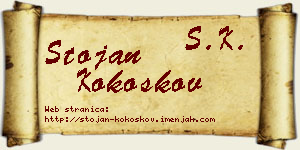 Stojan Kokoškov vizit kartica
